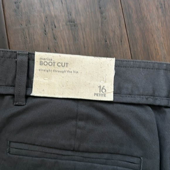 Loft Marisa Bootcut Grey Pant 16P - Picture 2 of 9